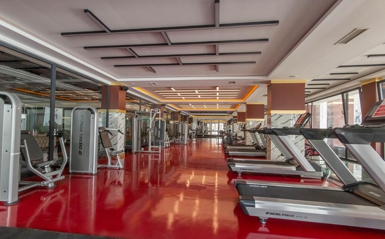 Moderne Wohnung am Meer in einer entwickelten Gegend von Alanya