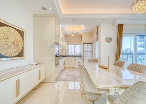 Moderne Wohnung am Meer in einer entwickelten Gegend von Alanya