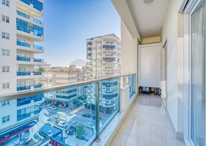 Moderne Wohnung am Meer in einer entwickelten Gegend von Alanya