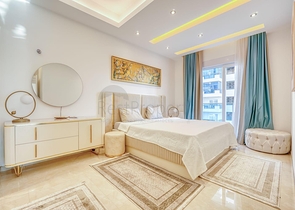 Moderne Wohnung am Meer in einer entwickelten Gegend von Alanya