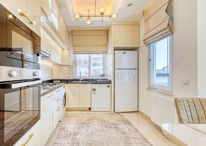 Moderne Wohnung am Meer in einer entwickelten Gegend von Alanya