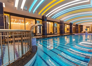 Moderne Wohnung am Meer in einer entwickelten Gegend von Alanya