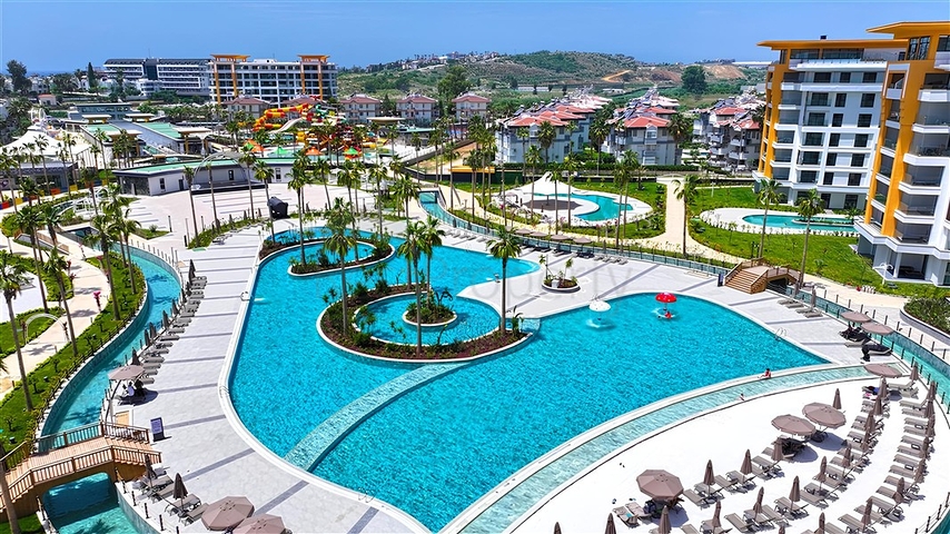 Luxuswohnung am Meer mit entwickelter Infrastruktur in Turkler