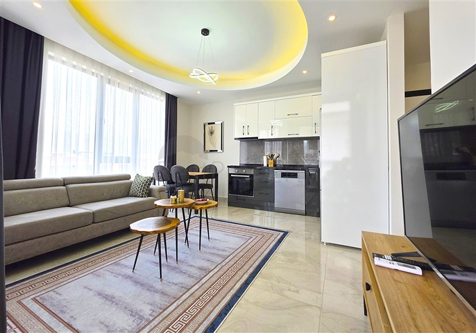 Gemütliche 1+1 Wohnung zu vermieten in der Nähe des Meeres in der Gegend von Oba