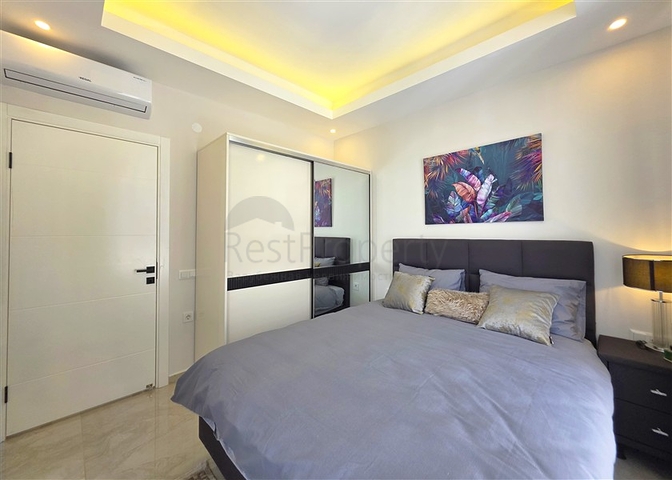 Gemütliche 1+1 Wohnung zu vermieten in der Nähe des Meeres in der Gegend von Oba