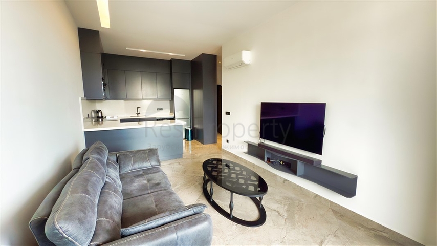 1+1 Wohnung am Meer in der malerischen Gegend von Kargicak ist das ideale Angebot für das Leben und die Erholung