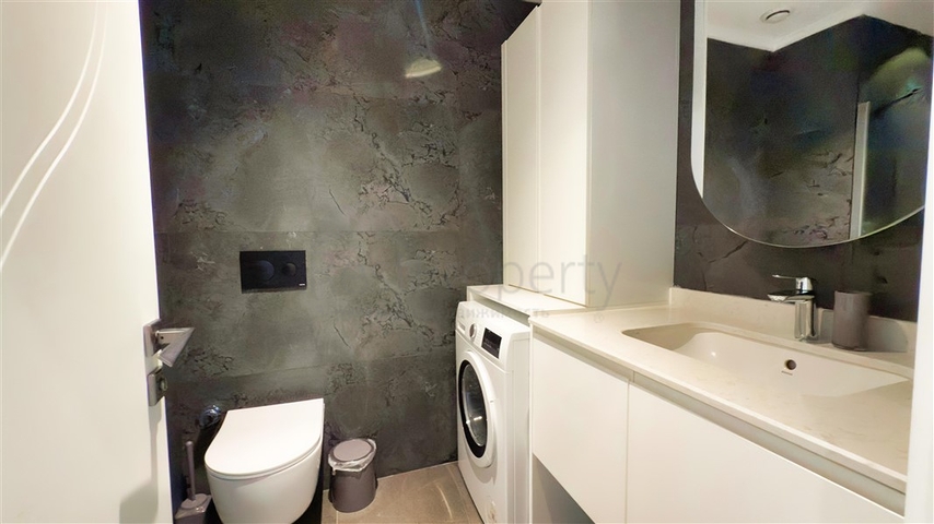 1+1 Wohnung am Meer in der malerischen Gegend von Kargicak ist das ideale Angebot für das Leben und die Erholung