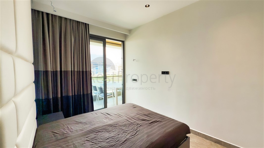 1+1 Wohnung am Meer in der malerischen Gegend von Kargicak ist das ideale Angebot für das Leben und die Erholung