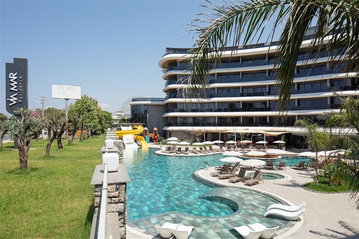 1+1 Wohnung am Meer in der malerischen Gegend von Kargicak ist das ideale Angebot für das Leben und die Erholung