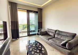 1+1 Wohnung am Meer in der malerischen Gegend von Kargicak ist das ideale Angebot für das Leben und die Erholung