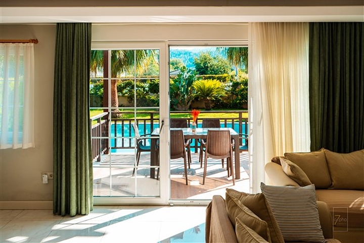 Villa mit 3+2 Grundrissen in der Nachbarschaft von Tekirova - Kemer