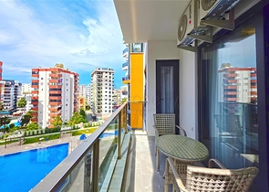 Moderne 1+1 Wohnung zu vermieten - Komfort und Infrastruktur im Zentrum von Mahmutlar