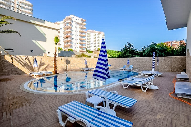 Gemütliche 1+1 möblierte Wohnung in Mahmutlar 