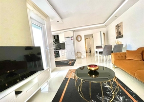 Gemütliche 1+1 möblierte Wohnung in Mahmutlar 