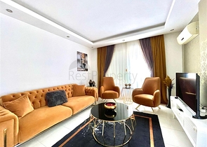 Gemütliche 1+1 möblierte Wohnung in Mahmutlar 