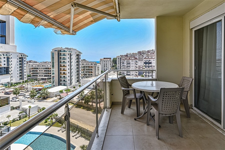  Gemütliche möblierte Wohnung mit reicher Infrastruktur in der malerischen Gegend von Avsallar