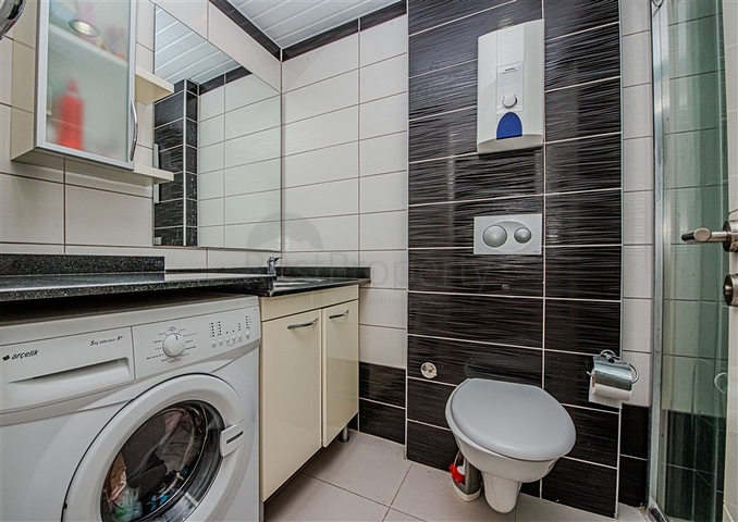  Gemütliche möblierte Wohnung mit reicher Infrastruktur in der malerischen Gegend von Avsallar