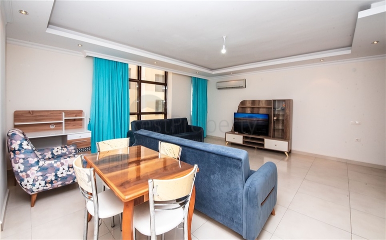  Gemütliche möblierte Wohnung mit reicher Infrastruktur in der malerischen Gegend von Avsallar