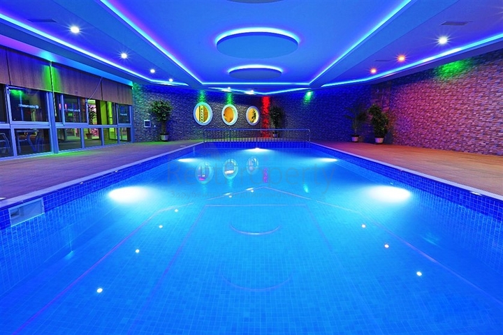  Gemütliche möblierte Wohnung mit reicher Infrastruktur in der malerischen Gegend von Avsallar