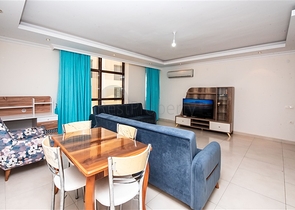  Gemütliche möblierte Wohnung mit reicher Infrastruktur in der malerischen Gegend von Avsallar