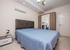  Gemütliche möblierte Wohnung mit reicher Infrastruktur in der malerischen Gegend von Avsallar