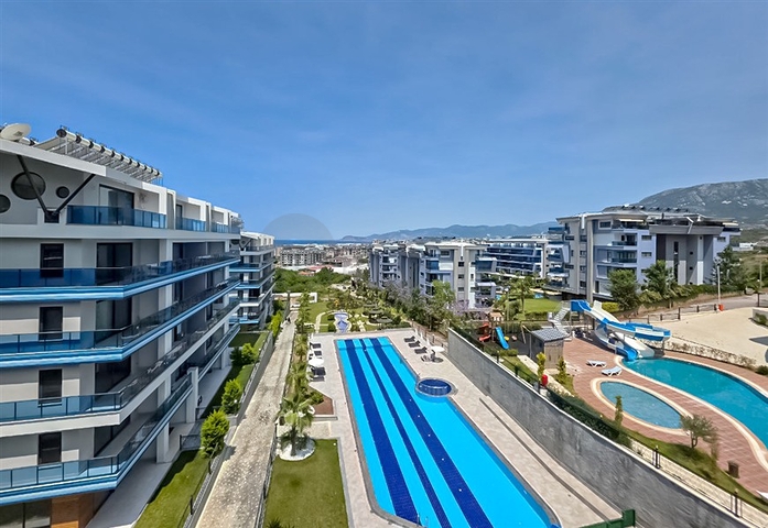 Modernes Apartment mit Panoramablick auf das Meer 