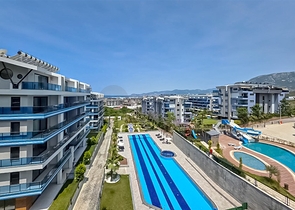 Modernes Apartment mit Panoramablick auf das Meer 