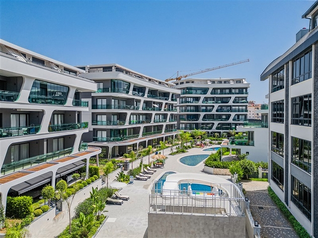 Gemütliche Wohnung mit reicher Infrastruktur in einer der besten Gegenden von Alanya