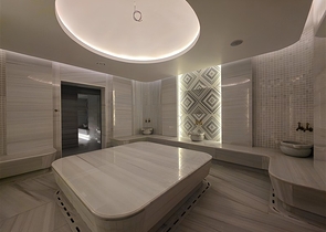 Modernes 1+1 Apartment in einem prestigeträchtigen Komplex am Meer in Turkler