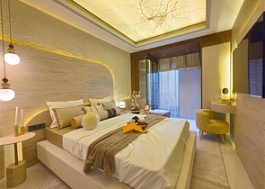 Modernes 1+1 Apartment in einem prestigeträchtigen Komplex am Meer in Turkler