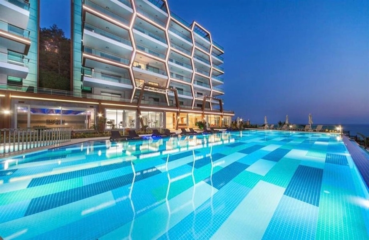 Wohnung mit Meerblick in einer Wohnanlage mit Premium-Infrastruktur