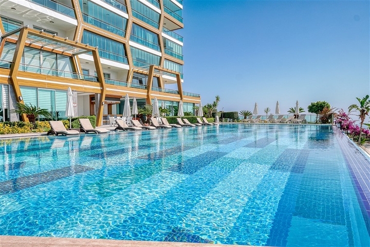 Wohnung mit Meerblick in einer Wohnanlage mit Premium-Infrastruktur