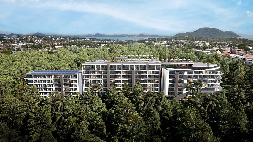 Nur wenige Minuten vom beliebten Strand im Süden von Phuket entfernt