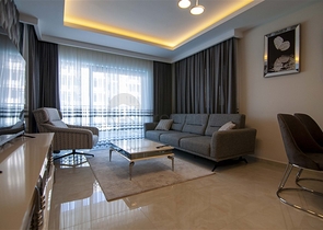 Wohnung am Meer im Zentrum von Mahmutlar - für diejenigen, die Komfort und Stil schätzen