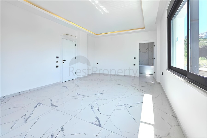 4+1 Luxusvilla mit privatem Pool und Meerblick in Kargicak