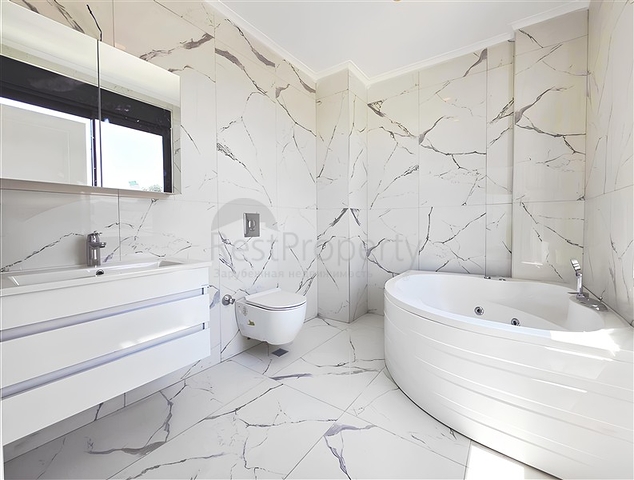 4+1 Luxusvilla mit privatem Pool und Meerblick in Kargicak