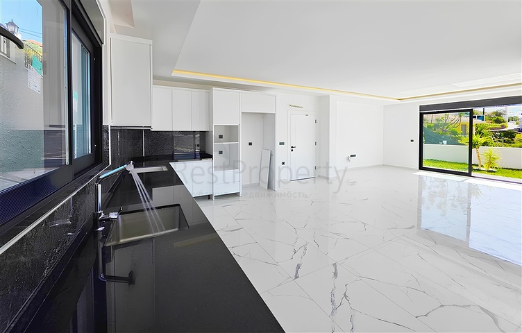 4+1 Luxusvilla mit privatem Pool und Meerblick in Kargicak