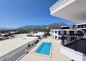 4+1 Luxusvilla mit privatem Pool und Meerblick in Kargicak