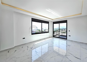 4+1 Luxusvilla mit privatem Pool und Meerblick in Kargicak