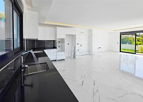 4+1 Luxusvilla mit privatem Pool und Meerblick in Kargicak