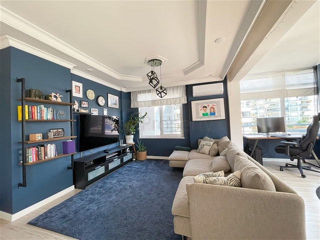 Komfortable Wohnung mit Möbeln in einer gemütlichen Gegend von Alanya