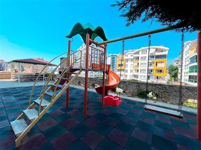 Komfortable Wohnung mit Möbeln in einer gemütlichen Gegend von Alanya