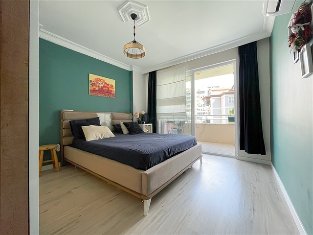 Komfortable Wohnung mit Möbeln in einer gemütlichen Gegend von Alanya