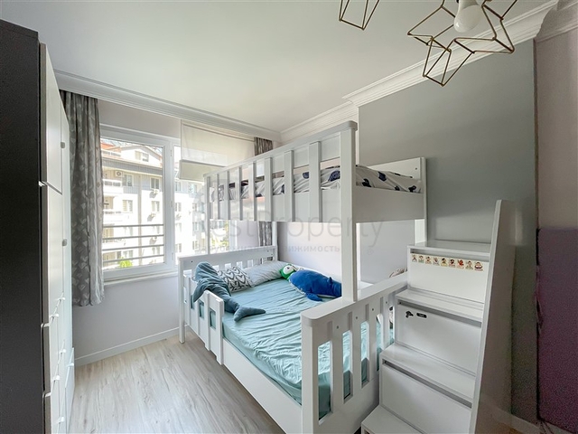 Komfortable Wohnung mit Möbeln in einer gemütlichen Gegend von Alanya