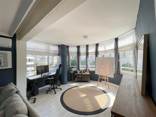 Komfortable Wohnung mit Möbeln in einer gemütlichen Gegend von Alanya