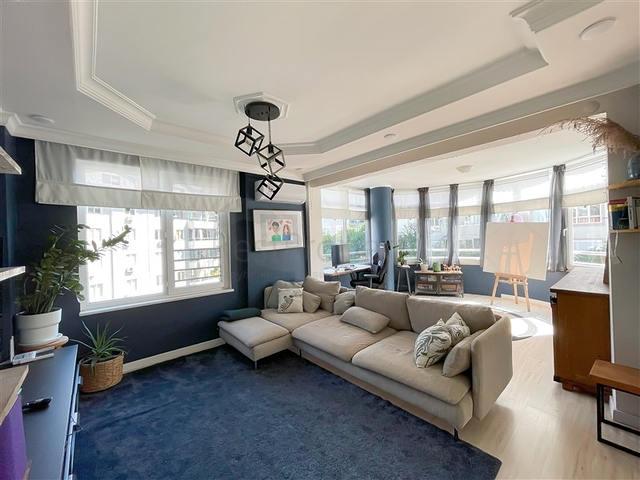 Komfortable Wohnung mit Möbeln in einer gemütlichen Gegend von Alanya