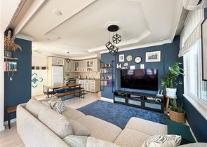 Komfortable Wohnung mit Möbeln in einer gemütlichen Gegend von Alanya