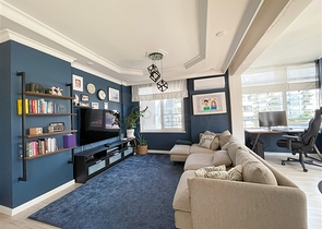 Komfortable Wohnung mit Möbeln in einer gemütlichen Gegend von Alanya