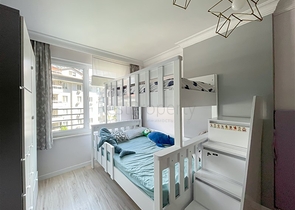 Komfortable Wohnung mit Möbeln in einer gemütlichen Gegend von Alanya