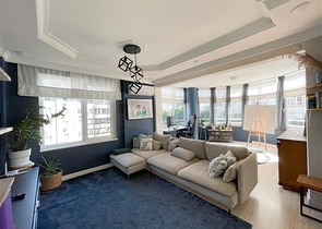 Komfortable Wohnung mit Möbeln in einer gemütlichen Gegend von Alanya